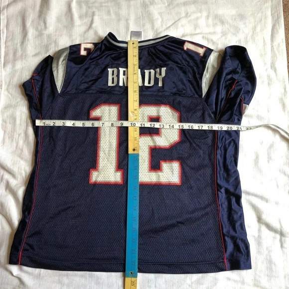 NFL Team Patriots Jersey Kid Size Xl - Picture 2 of 3
